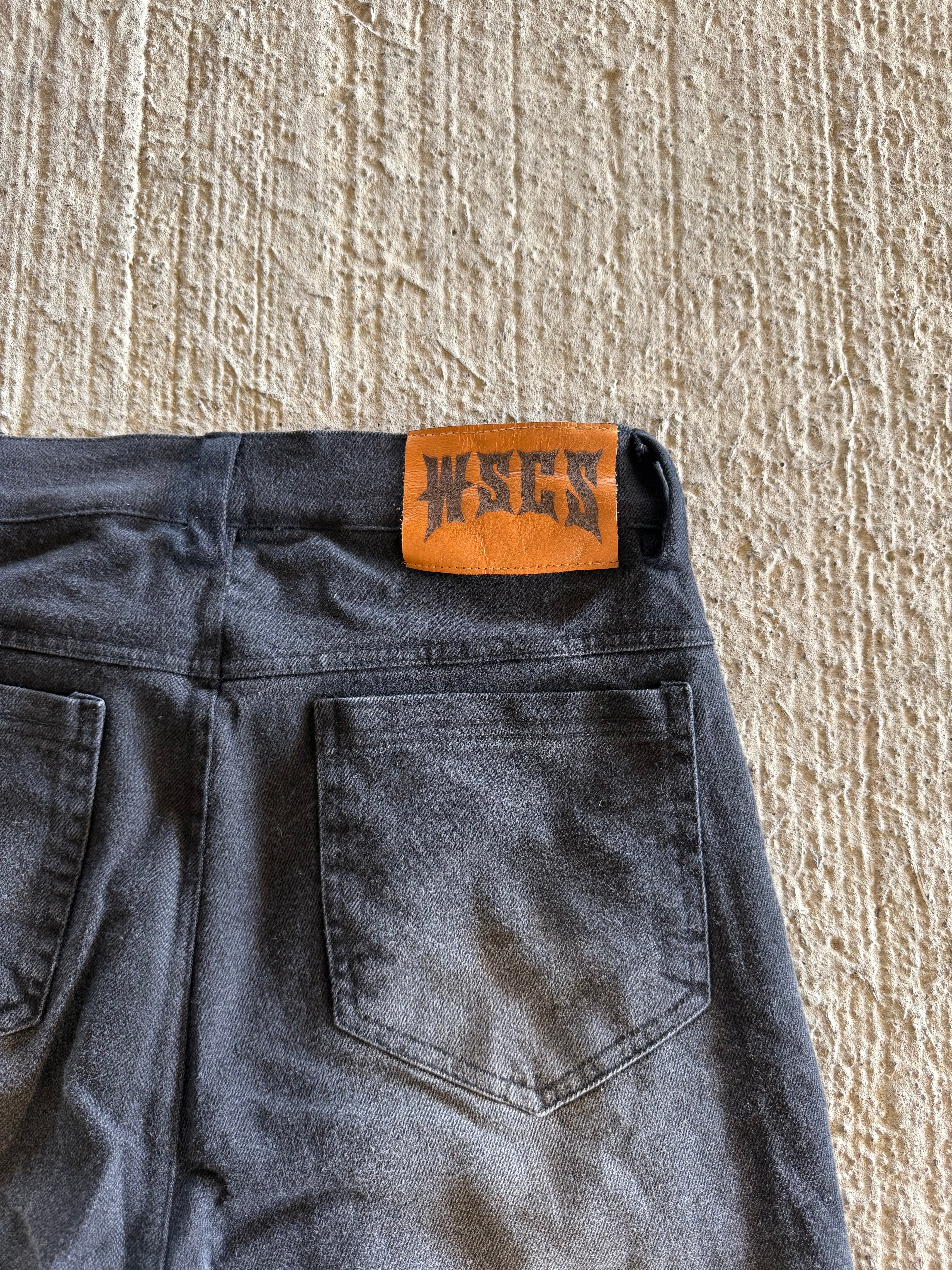 WSCS “Baggy Distress Patch” Jeans