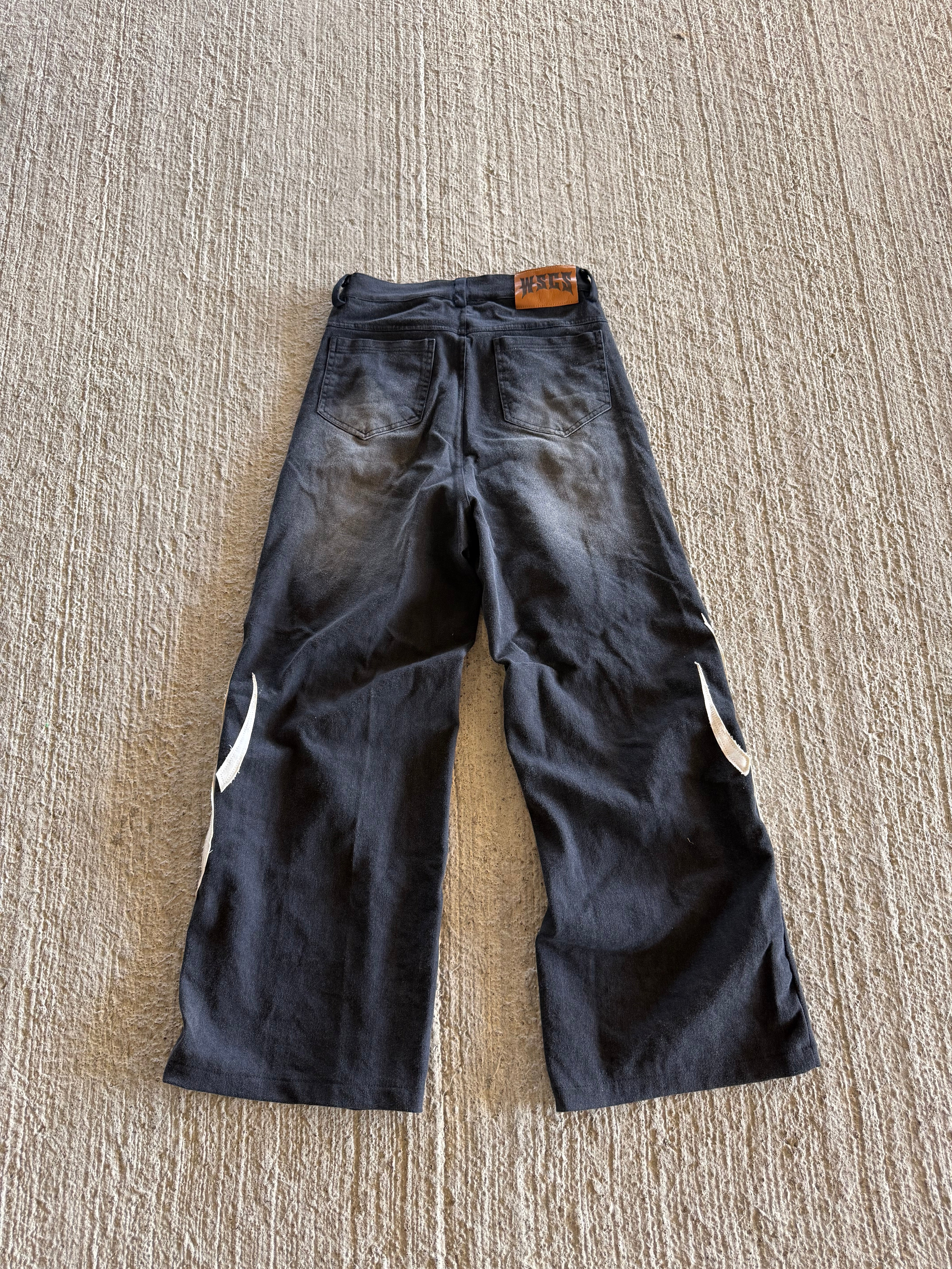 WSCS “Baggy Distress Patch” Jeans