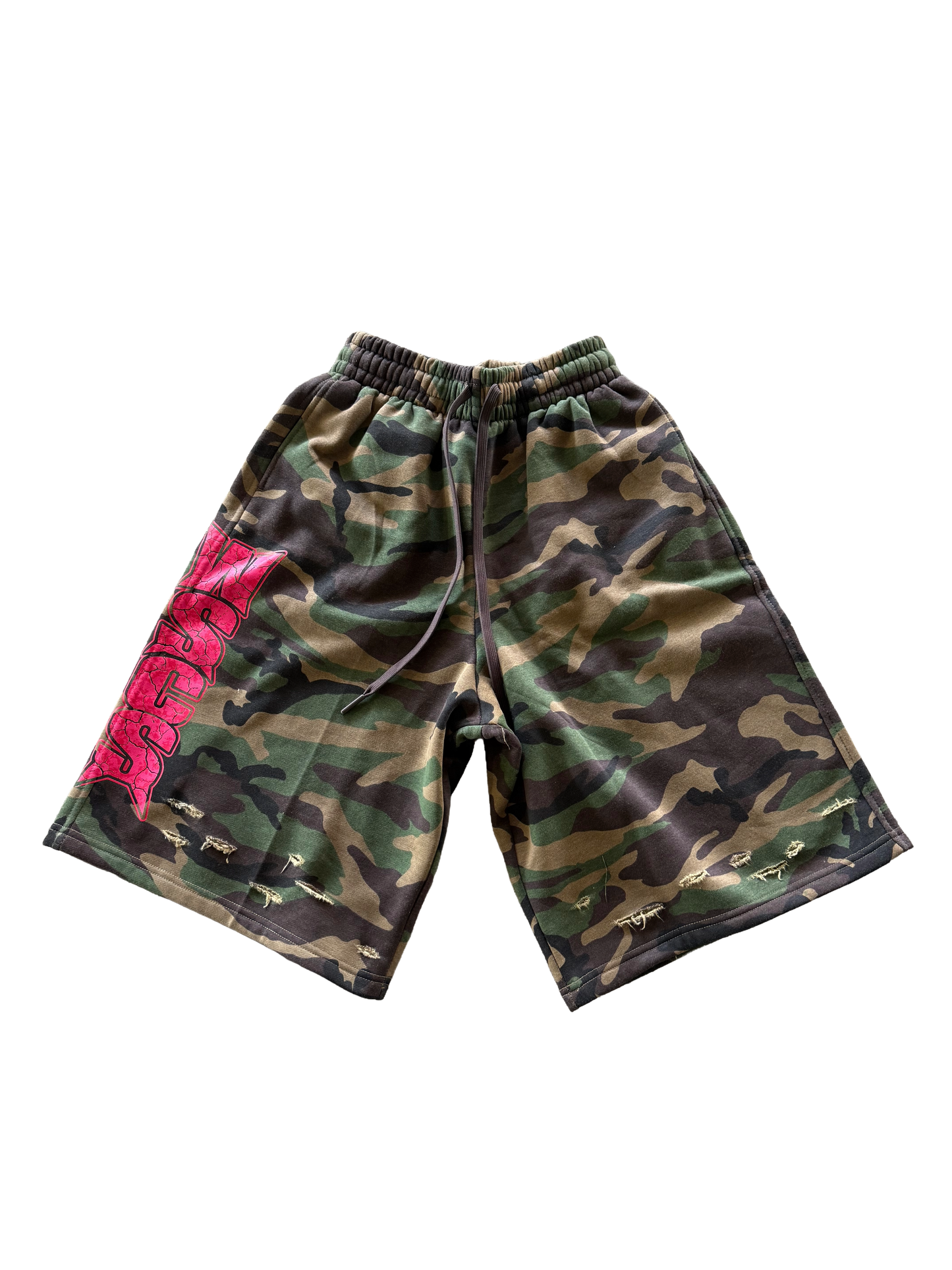 WSCS “Camo Fleece Baggy” Shorts