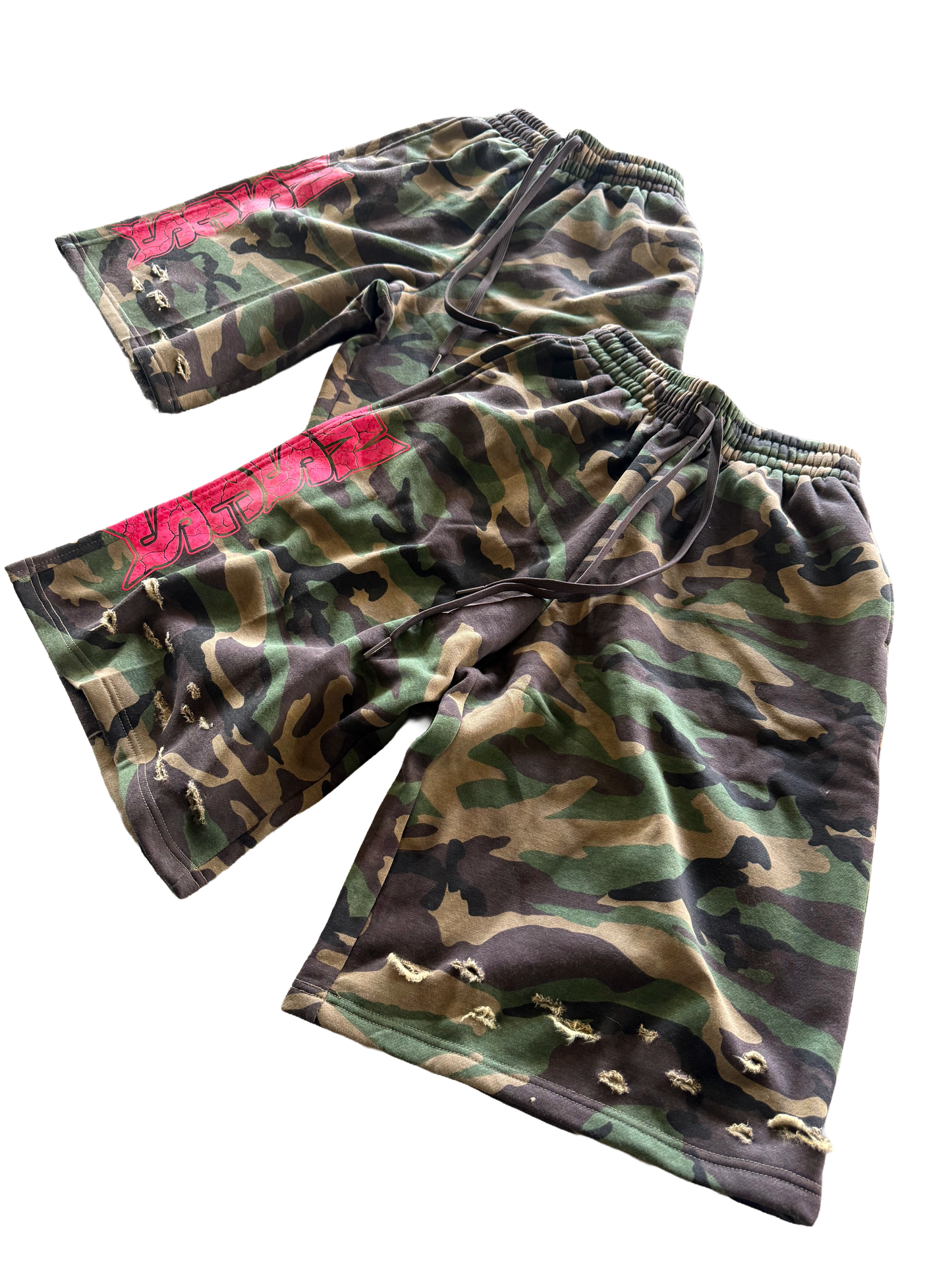 WSCS “Camo Fleece Baggy” Shorts