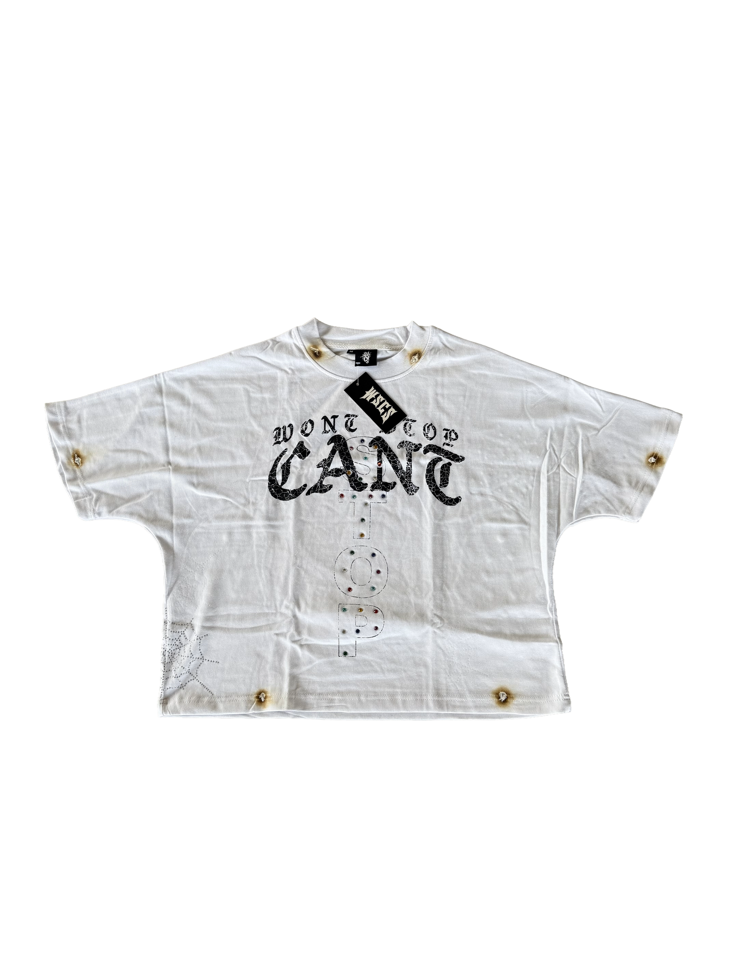 WSCS “Burn Whole T” Cropped Box Fit