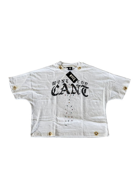 WSCS “Burn Whole T” Cropped Box Fit